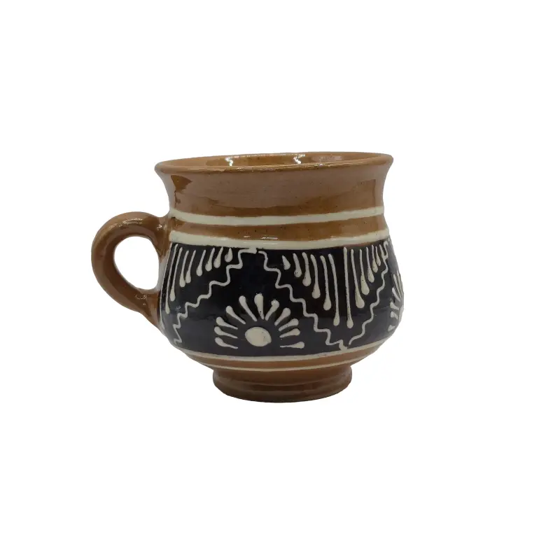 Corund, cana ceramica, model a